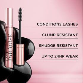 L'Oreal Paris Voluminous Lash Paradise Mascara in use on model