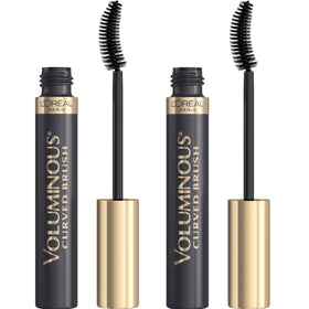 L'Oreal Paris Voluminous Mascara black curved brush front view