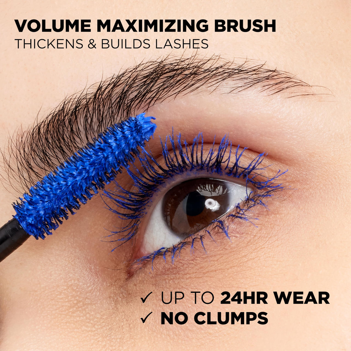 L'Oreal Paris Voluminous Mascara Cobalt on a vanity