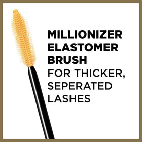 L'Oreal Paris Voluminous Million Lashes Mascara applied on lashes