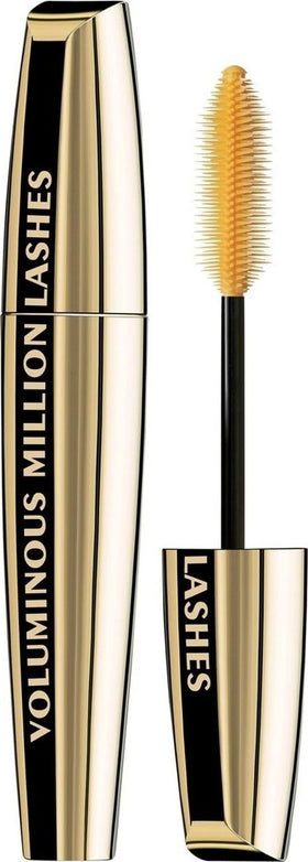 L'Oreal Paris Voluminous Million Lashes Mascara black brown front view
