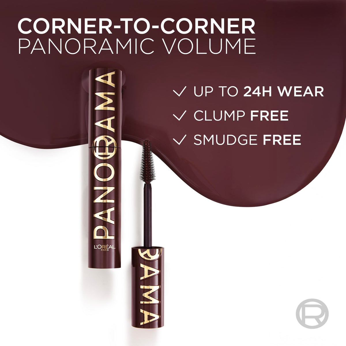 L'Oreal Paris Voluminous Panorama Mascara applicator detail
