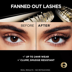 L'Oreal Paris Voluminous Panorama Mascara packaging with dimensions