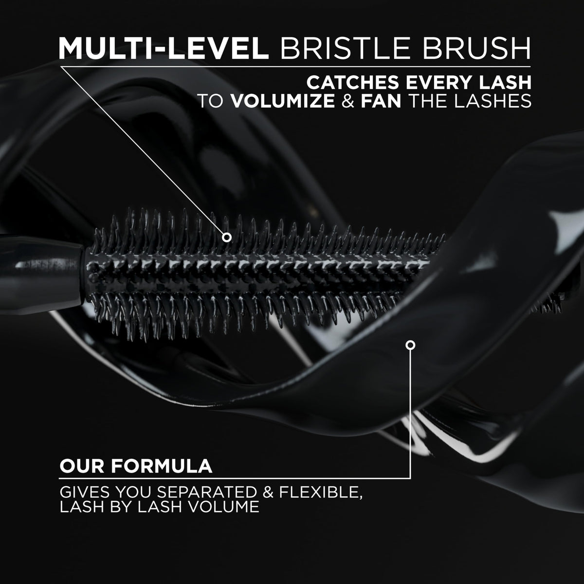 L'Oreal Paris Voluminous Panorama Mascara side view showing tube design