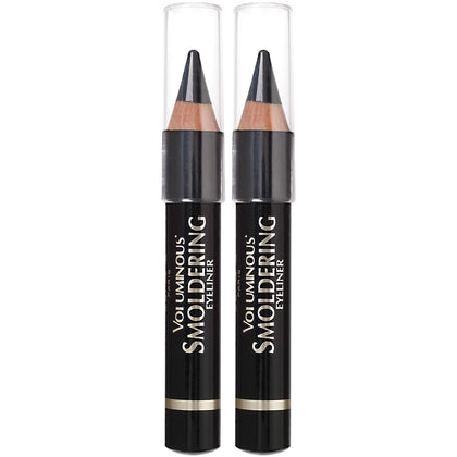 L'Oreal Paris Voluminous Smoldering Eyeliner Black front view