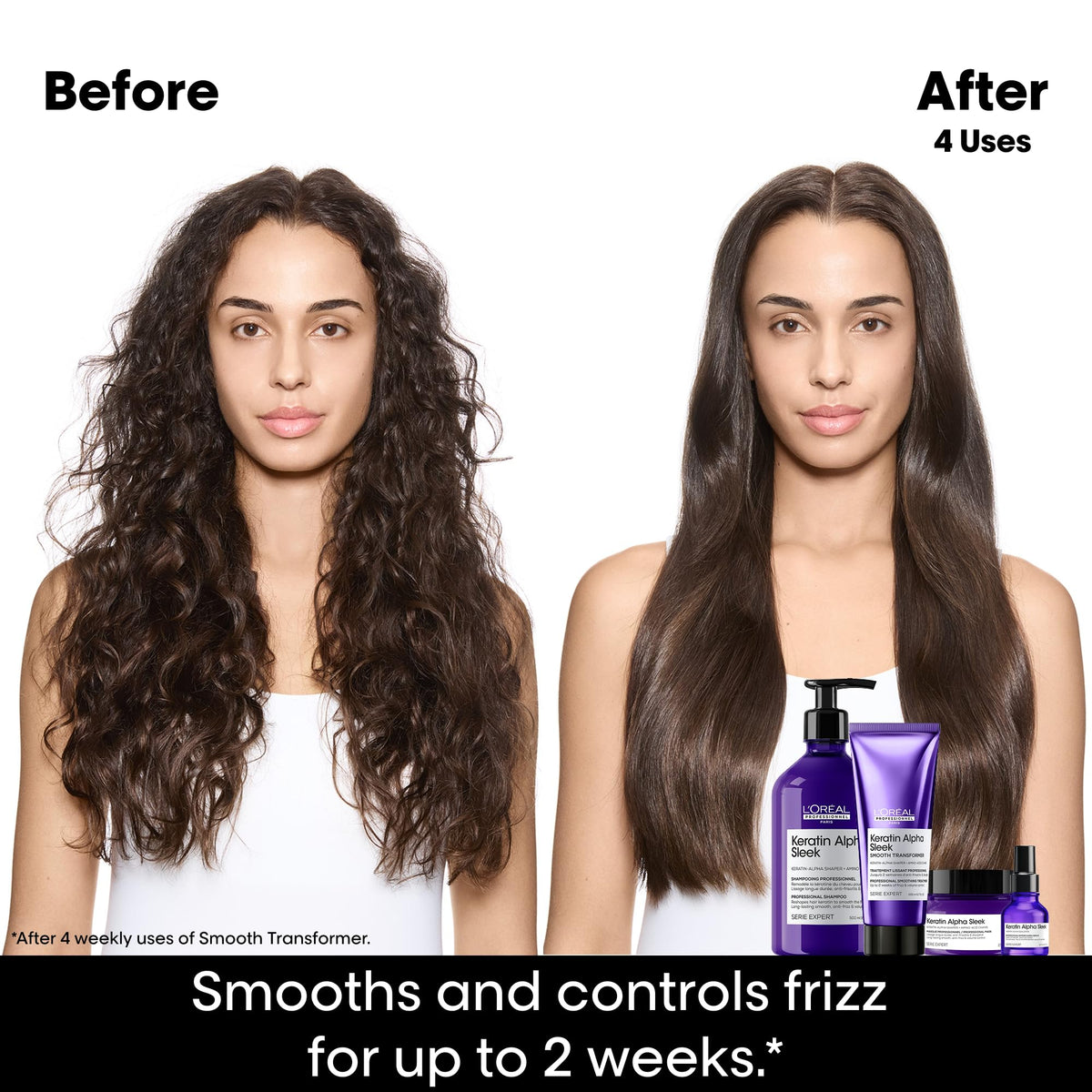 L'Oréal Professionnel Keratin Alpha Sleek 220g texture close-up