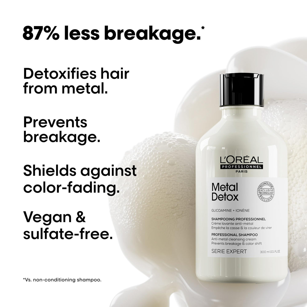 L'Oréal Professionnel Paris Metal Detox Shampoo with product label