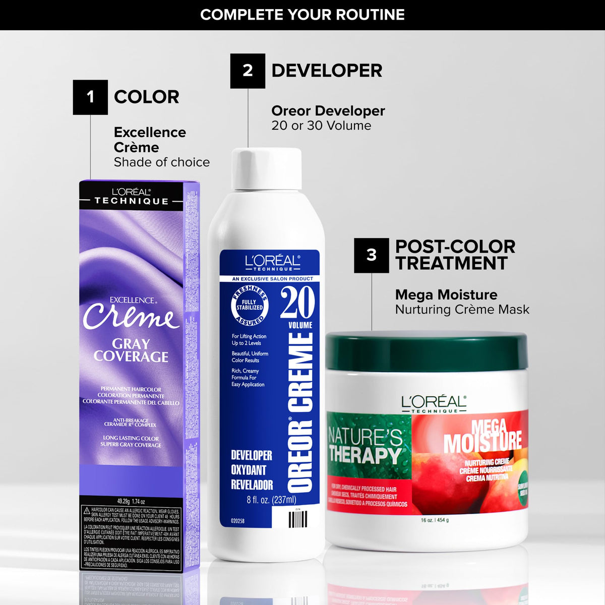 L'OREAL TECHNIQUE Excellence Crème ingredients list