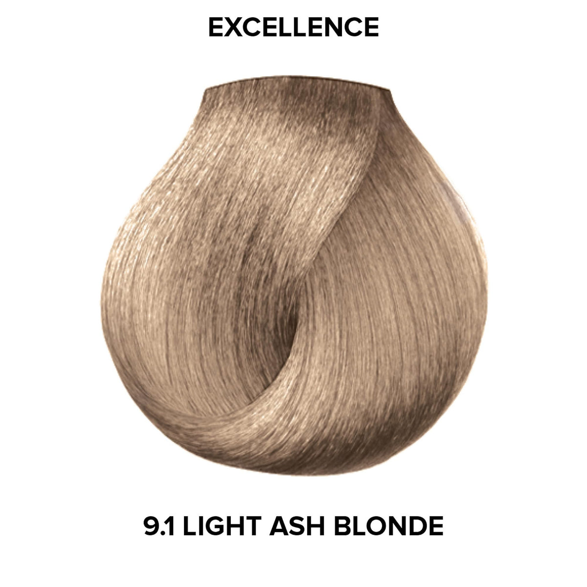 L'OREAL TECHNIQUE Excellence Crème Permanent Hair Color Light Ash Blonde in a bathroom setting