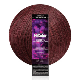 L'OREAL TECHNIQUE HiColor Black Sapphire hair colour tube front view
