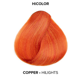 L'OREAL TECHNIQUE HiColor Copper hair colour results after application