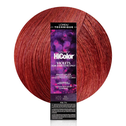 L'OREAL TECHNIQUE HiColor Darkest Plum front view