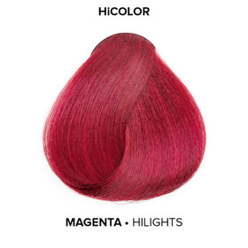 L'OREAL TECHNIQUE HiColor Red HiLights results after application