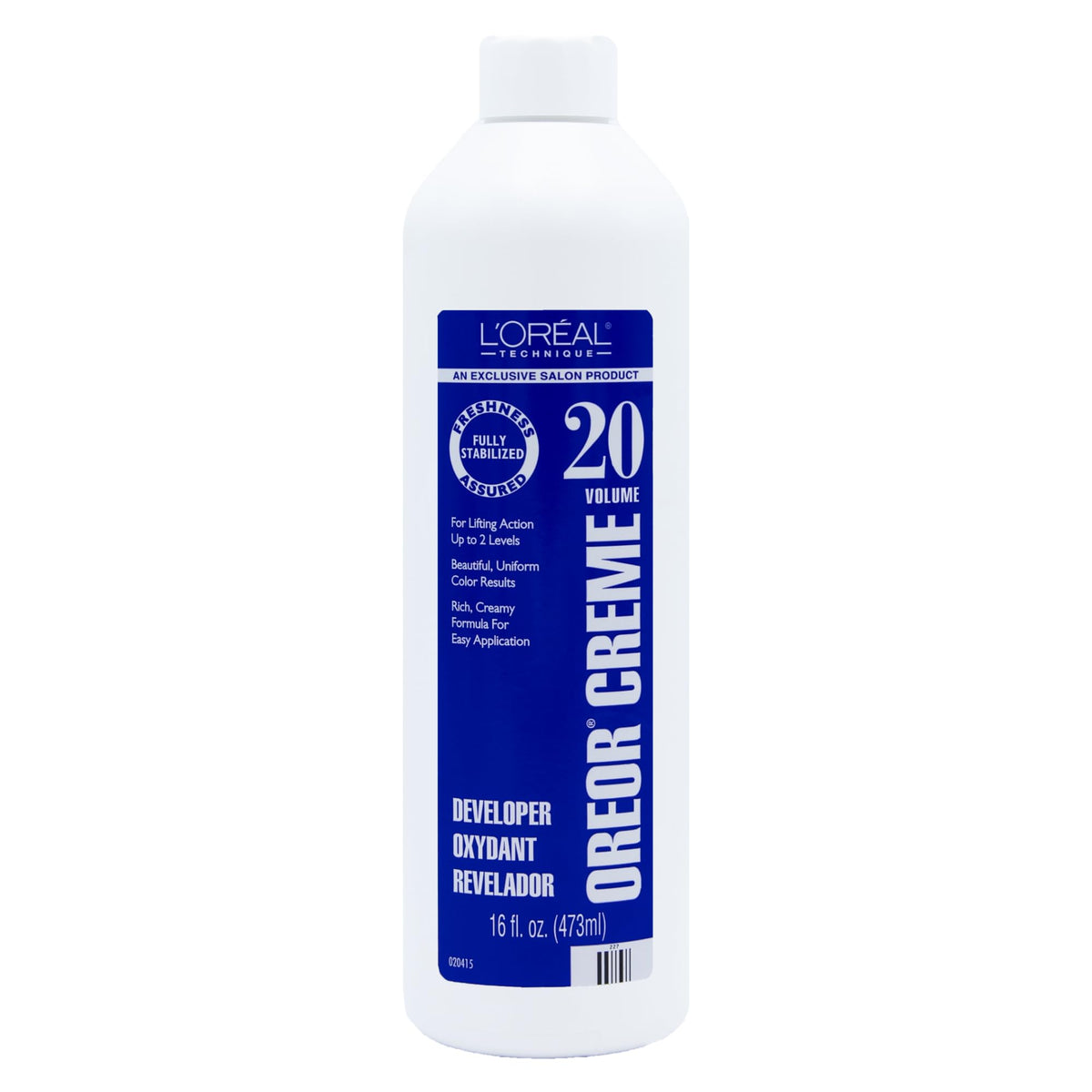 L'OREAL TECHNIQUE Oreor 20 Volume Developer 16 Oz front view