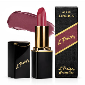 L'Paige Berry Wine Lipstick front view showing rich berry colour