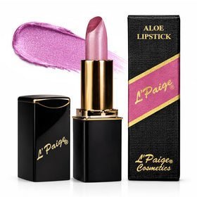 L'Paige Grape Ice Lipstick front view with frosted grape colour