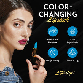 L'Paige lipstick to deep pink