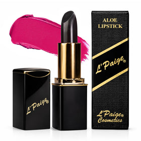 L'Paige pH Color-Changing Black Lipstick front view