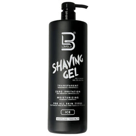 L3 Clear Shaving Gel for Men front view, 1102g