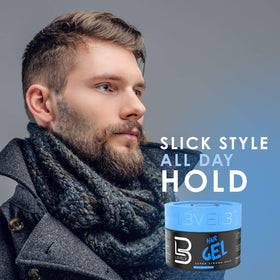 L3 Hair Gel 33.8 oz side view displaying the label