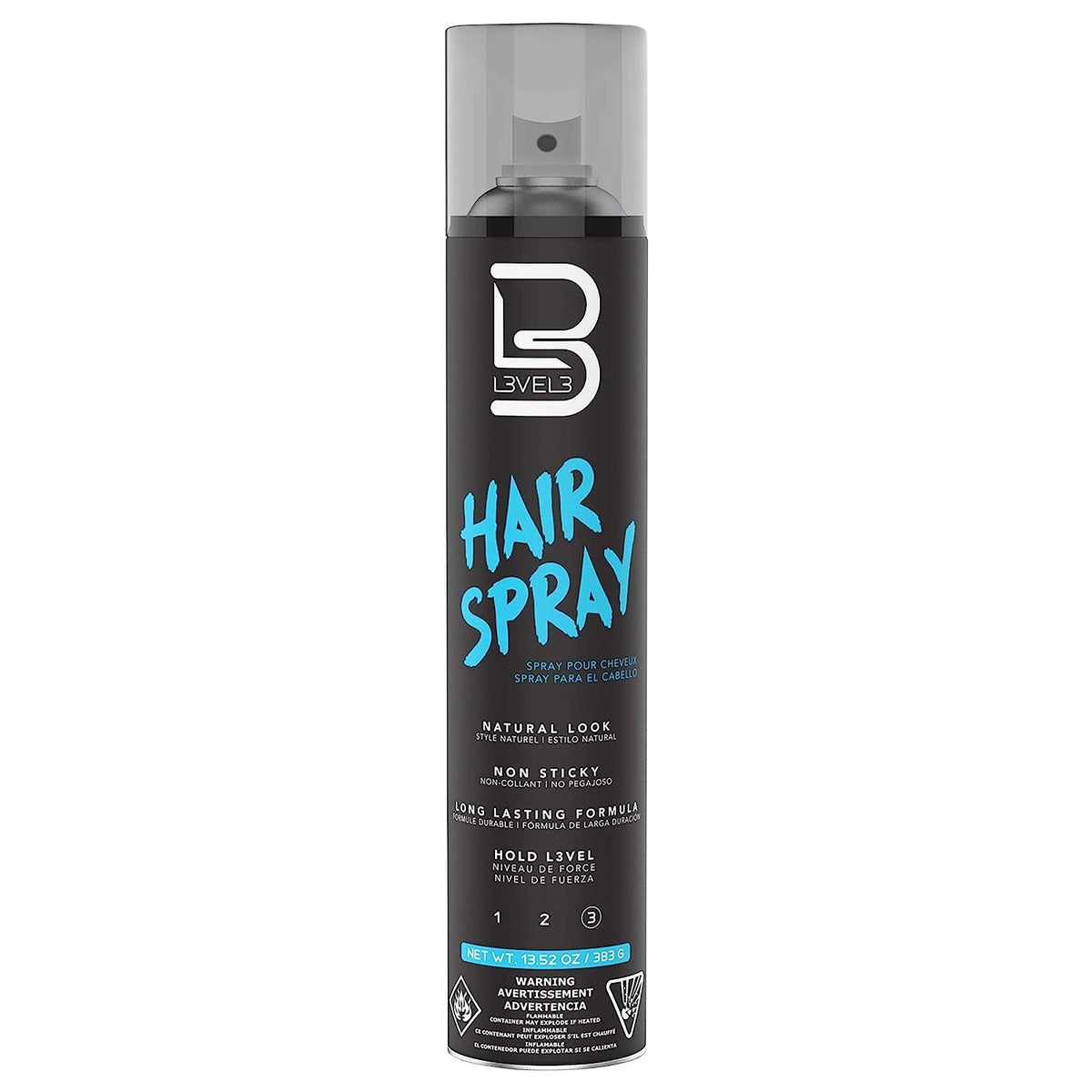 L3 Hair Spray front view 1406g bottle