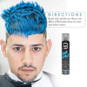 L3 Hair Spray Level 3 demonstrating application