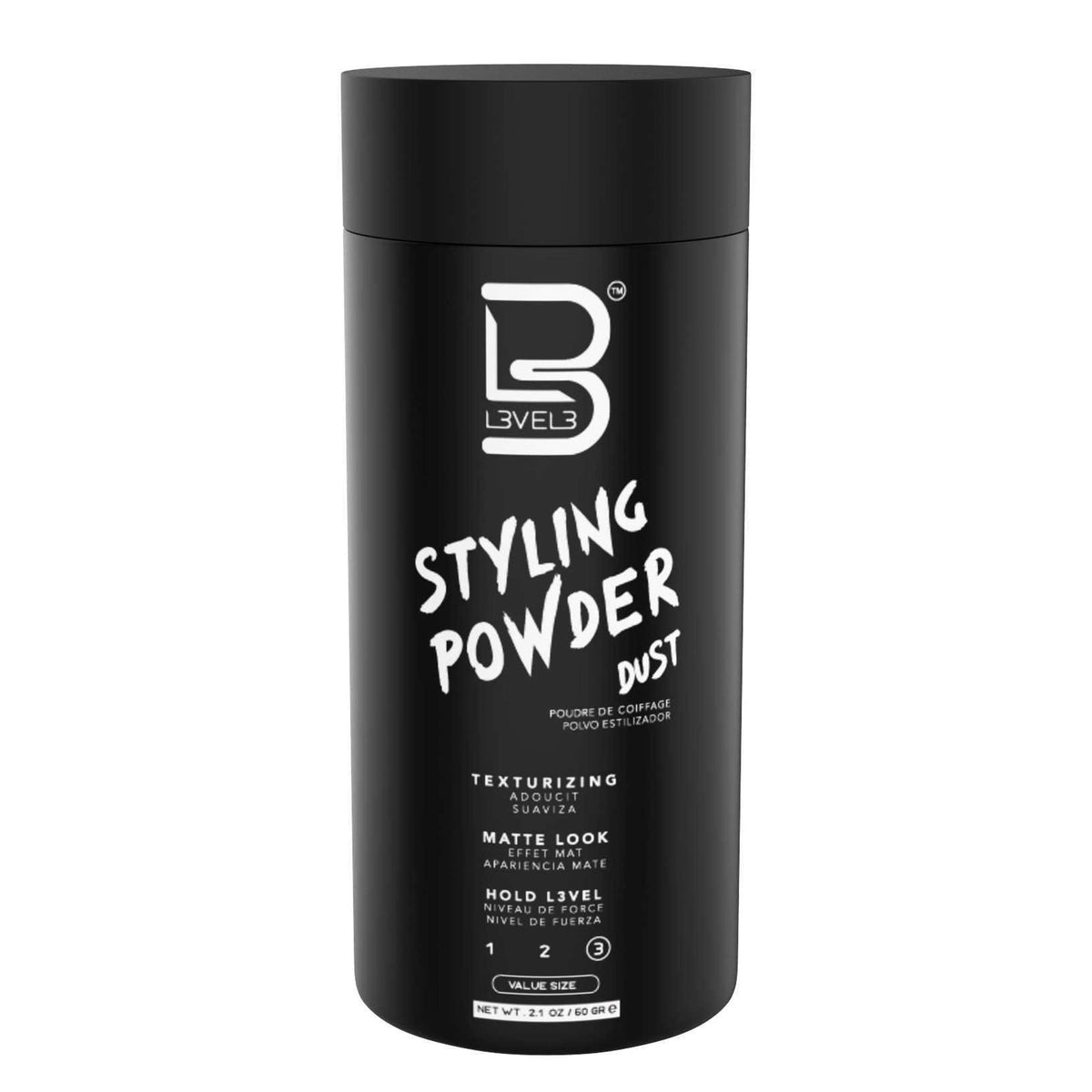 L3 Hair Texture Powder for Men 60 g front view