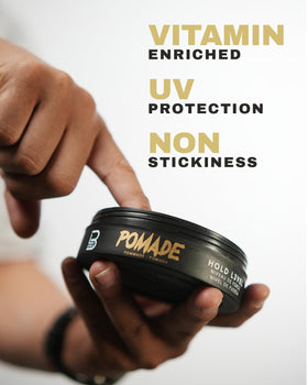 L3 Level 3 Pomade packaging side view