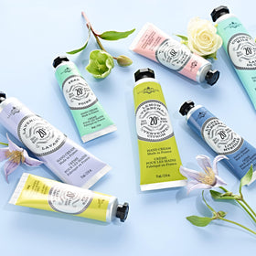 La Chatelaine Hand Cream Gift Set lifestyle scene