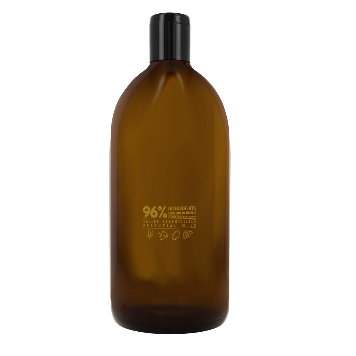 La Compagnie de Provence Anise Lavender Liquid Soap in a bathroom setting