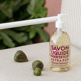 La Compagnie de Provence Fig Liquid Soap 500mL back view