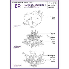 La Compagnie de Provence Lavender Liquid Soap side view