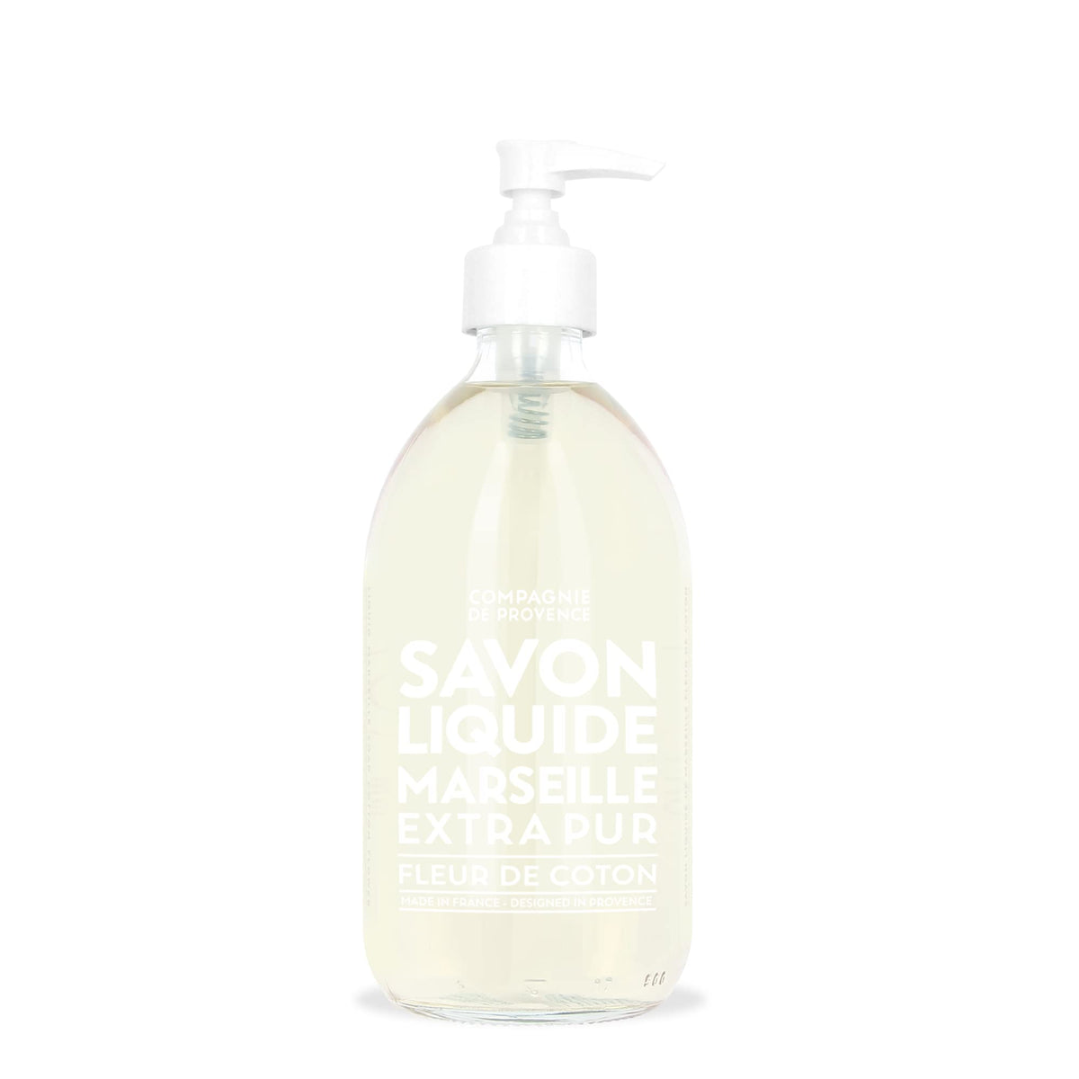La Compagnie de Provence Luxe Liquid Soap Cotton Flower 33.8 fl oz refill bottle