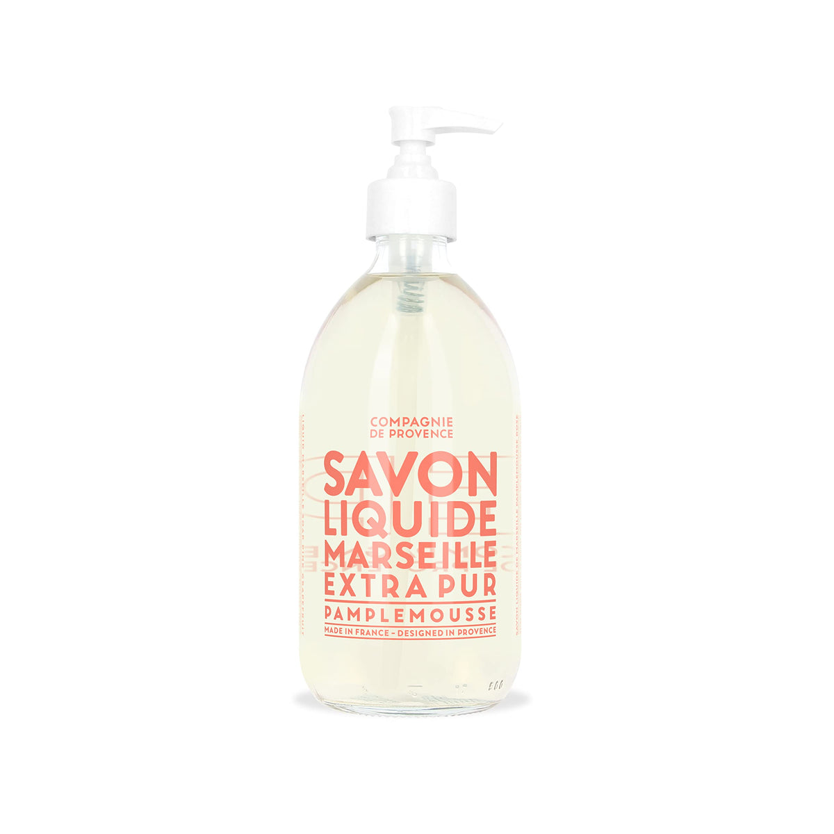 La Compagnie de Provence Luxe Liquid Soap Pink Grapefruit front view