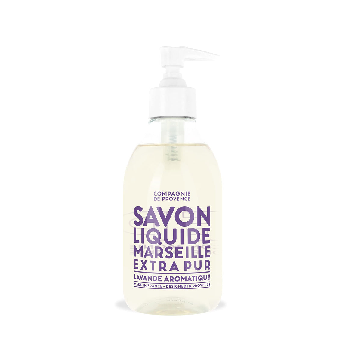 La Compagnie de Provence Marseille Liquid Soap Aromatic Lavender front view