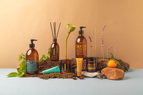 La Compagnie de Provence Mint Basil Liquid Soap packaging details