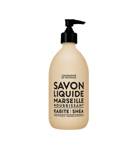 La Compagnie de Provence Savon de Marseille Liquid Soap 16.7 Fl Oz glass bottle front view