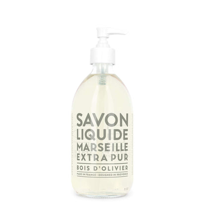 La Compagnie de Provence Savon de Marseille Olive Wood Liquid Soap front view