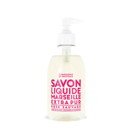 La Compagnie de Provence Wild Rose Liquid Soap front view 10 Oz
