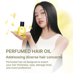 LA'DOR Hair Perfume Oil 30mL bottle side view