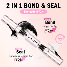 La Maesii Lash Bond application brush close-up