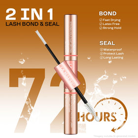 La Maesii Lash Cluster Glue 10ml bottle with cap
