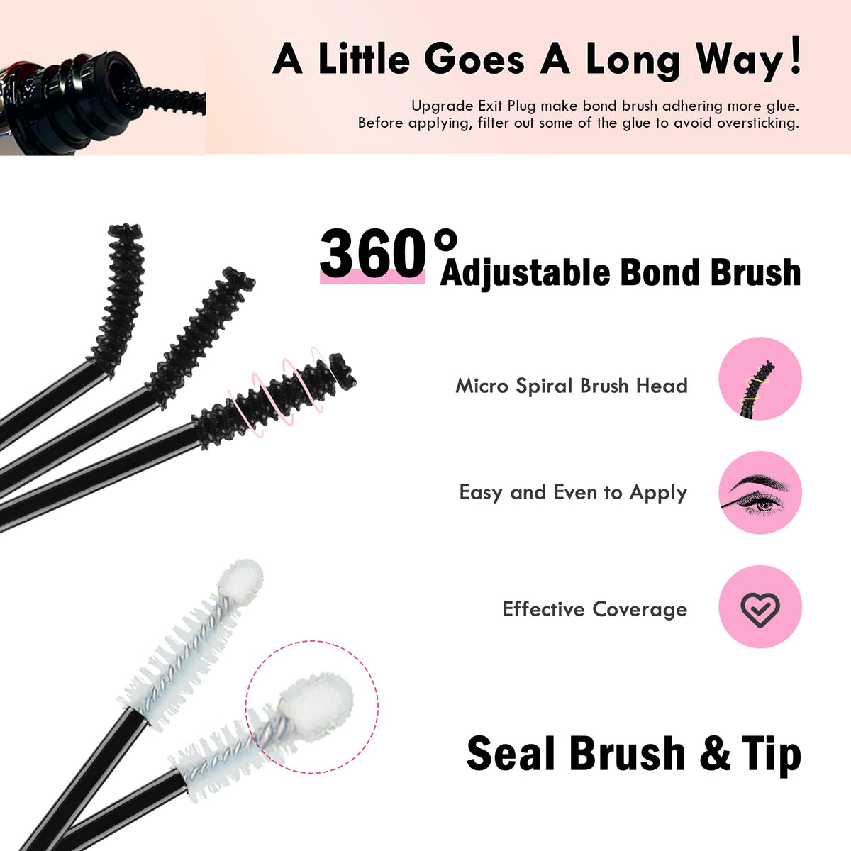 La Maesii Lash Seal application tip close-up
