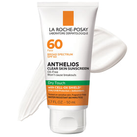 La Roche-Posay Anthelios Clear Skin SPF 60 Sunscreen 3oz front view