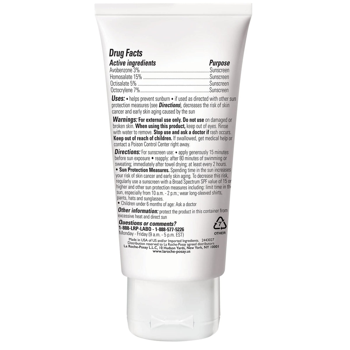 La Roche-Posay Anthelios Clear Skin SPF 60 sunscreen packaging