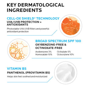 La Roche-Posay Anthelios Melt-In Milk SPF 100 Sunscreen texture close-up