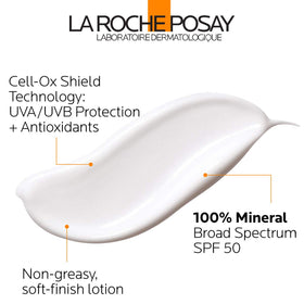 La Roche-Posay Anthelios Mineral Sunscreen SPF 50 3oz texture close-up