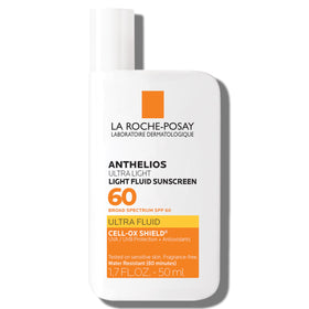 La Roche-Posay Anthelios Ultra Light Fluid Sunscreen SPF 60 front view