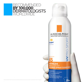 La Roche-Posay Anthelios UV Pro-Sport SPF 45 Sunscreen Spray lifestyle scene