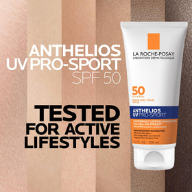 La Roche-Posay Anthelios UV Pro-Sport Sunscreen SPF 50 in outdoor setting